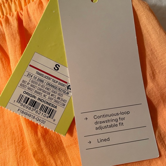 All In Motion Tulip Shorts in Orange - Picture 7 of 7